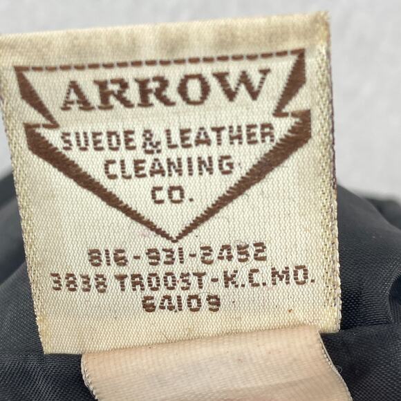 IN TRANSIT Skirt S Leather Pencil Straight Pull On Lined Black VTG USA - Picture 7 of 13